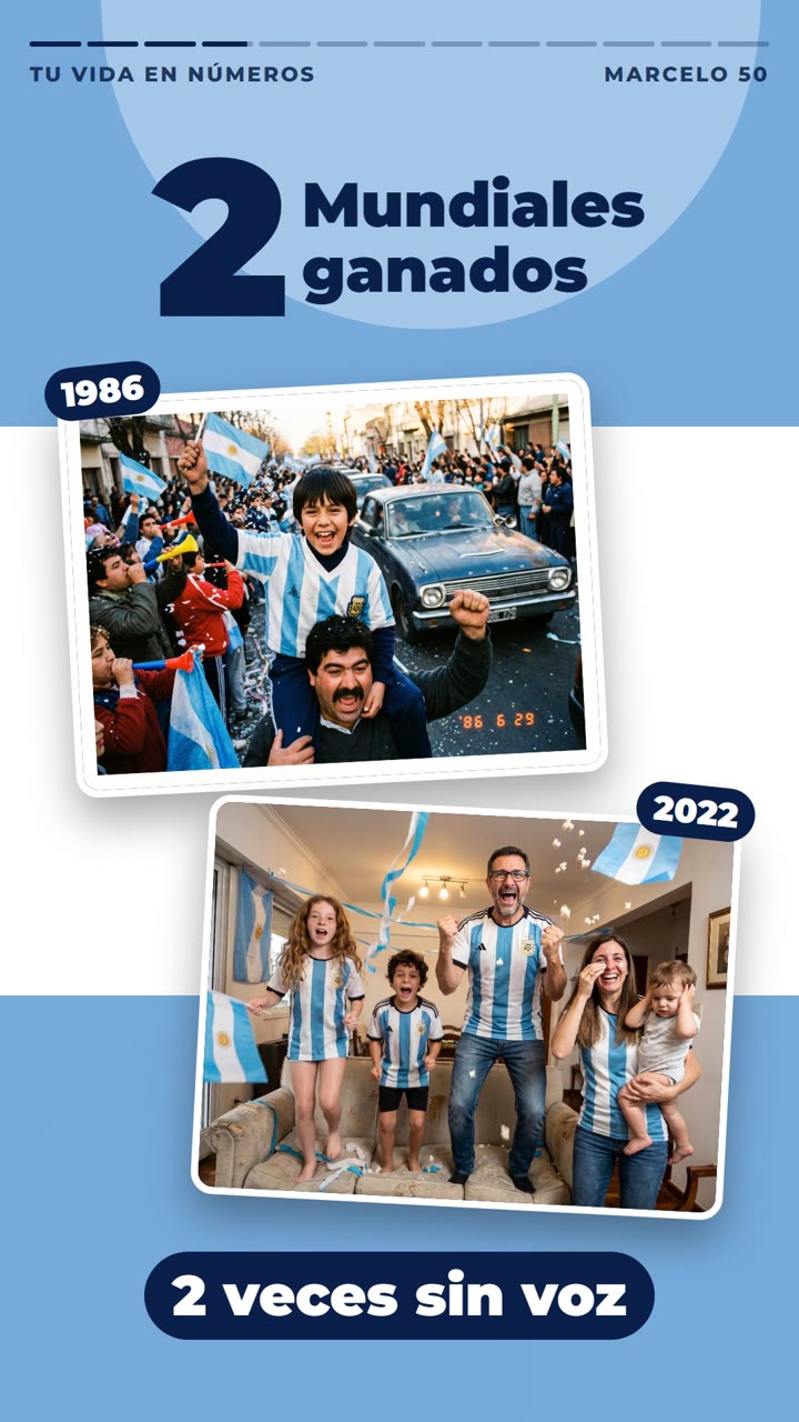 Adelanto de Tu Vida en Números, cumpleaños de 50