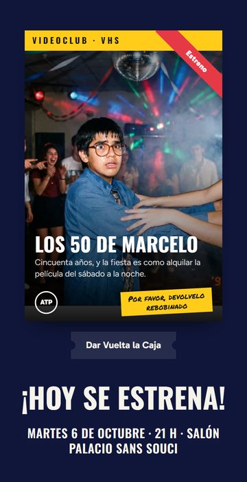 El Día: la invitación digital de cumpleaños estilo años 90, estilo Los 90