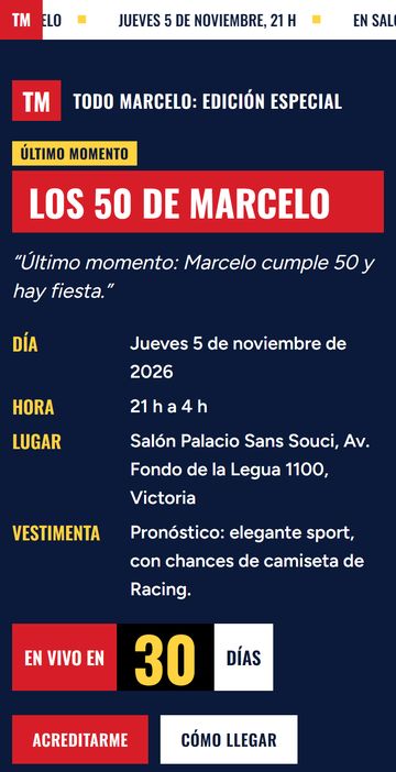 La invitación digital estilo noticiero