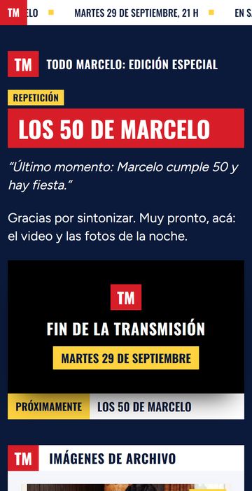 Después: la invitación digital estilo noticiero, estilo Noticiero
