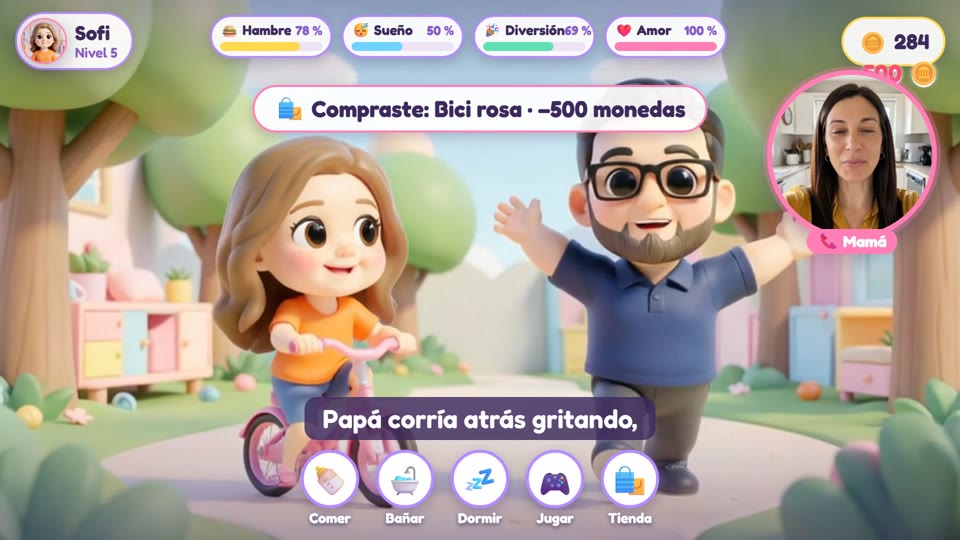 Sin Rueditas, en el video