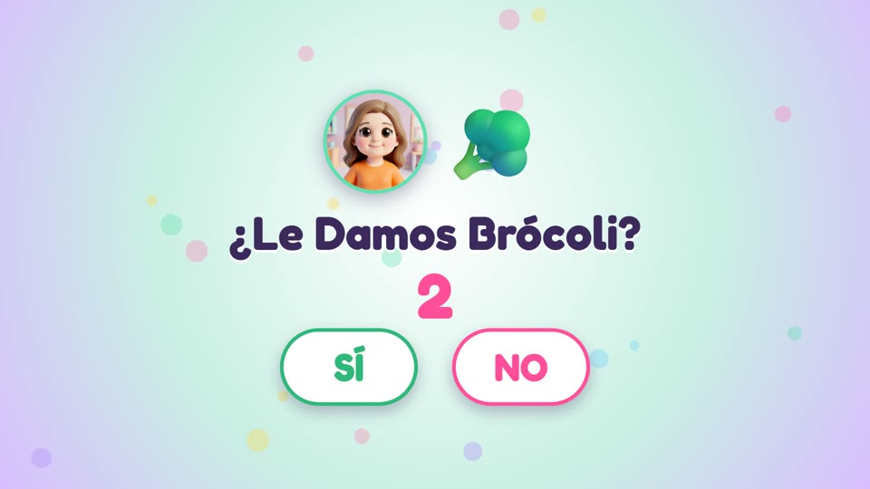 ¿Le Damos Brócoli?, en el video