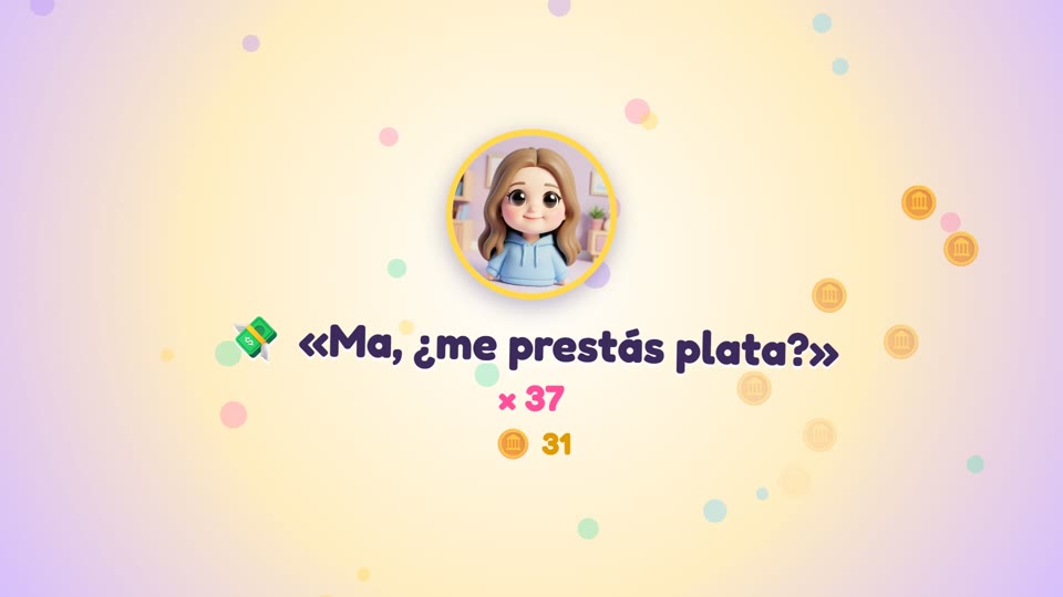 ¿Me Prestás Plata?, en el video