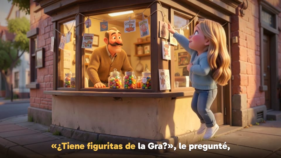 ¿Tiene Figuritas?, en el video