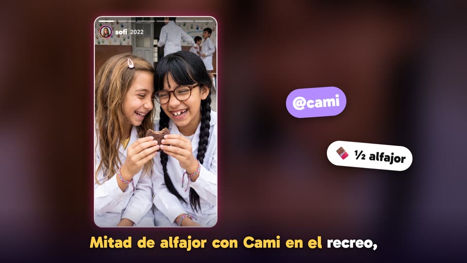 Las Amigas, en el video