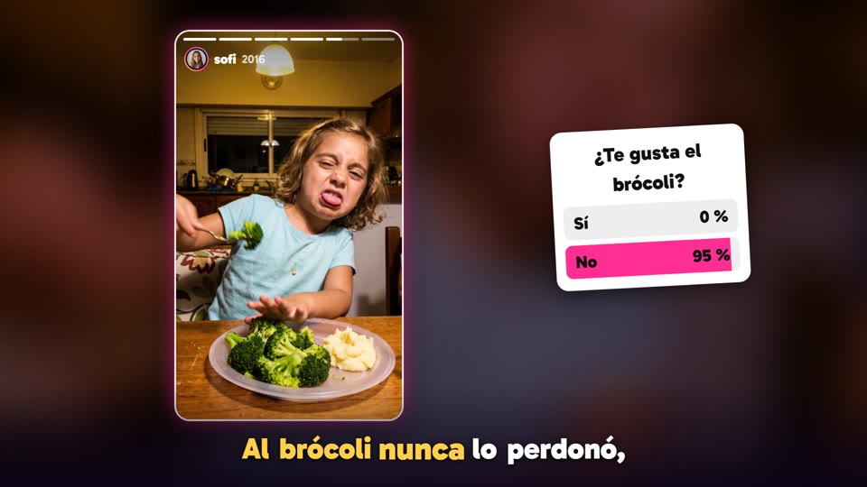 Sus Historias, en el video