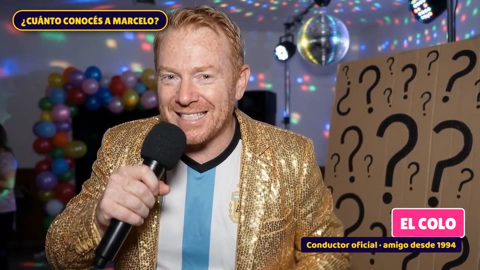 El Animador, en el video