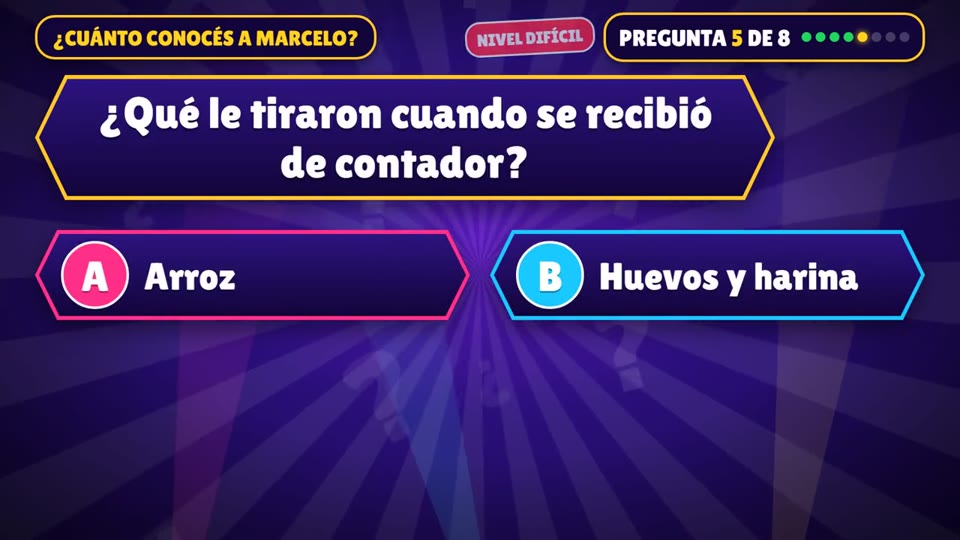 Nivel Difícil, en el video