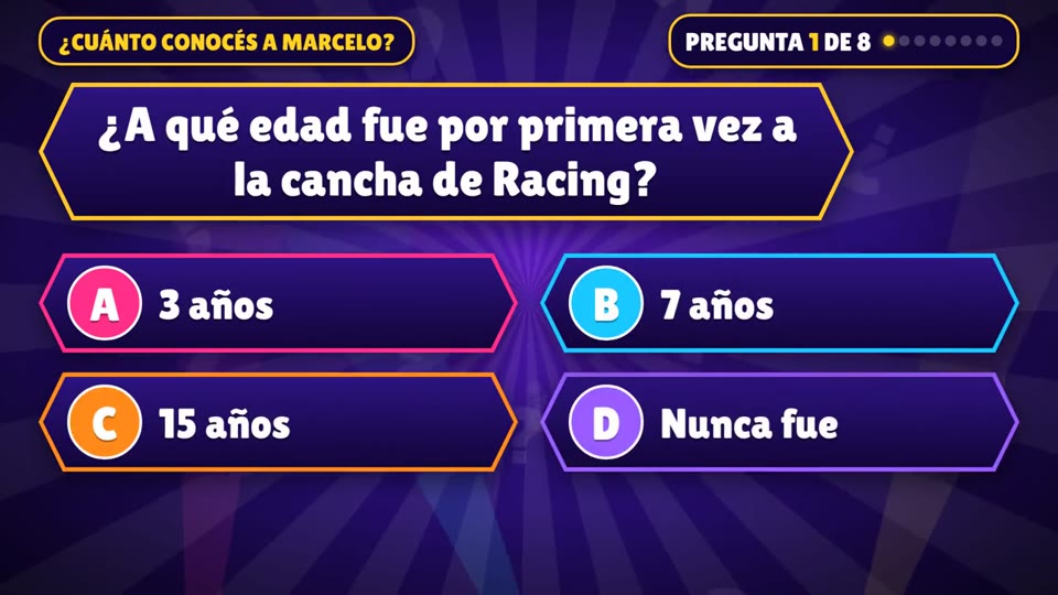 La Primera Pregunta, en el video