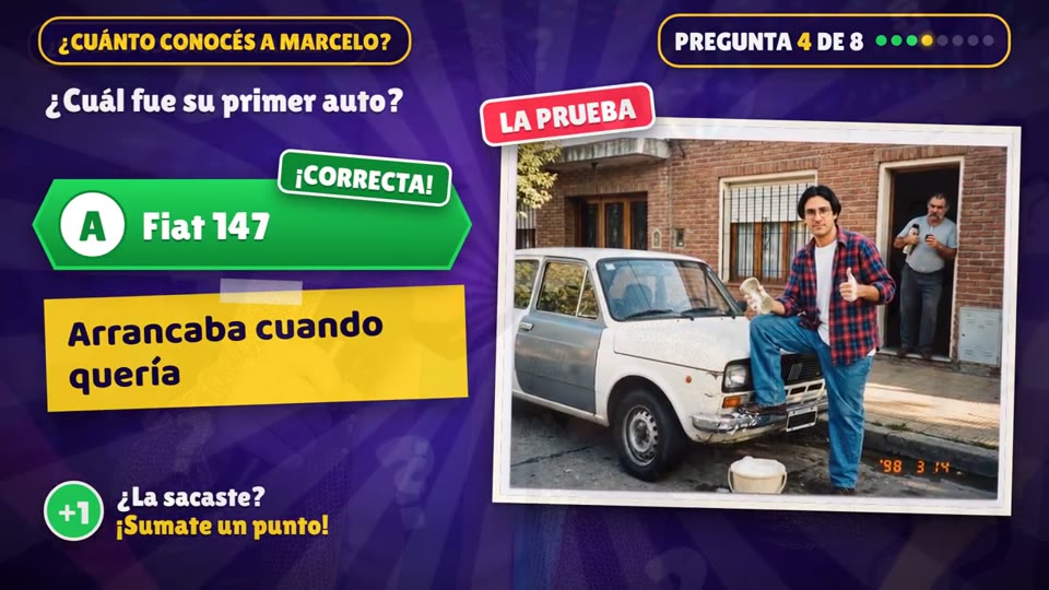 La Prueba, en el video