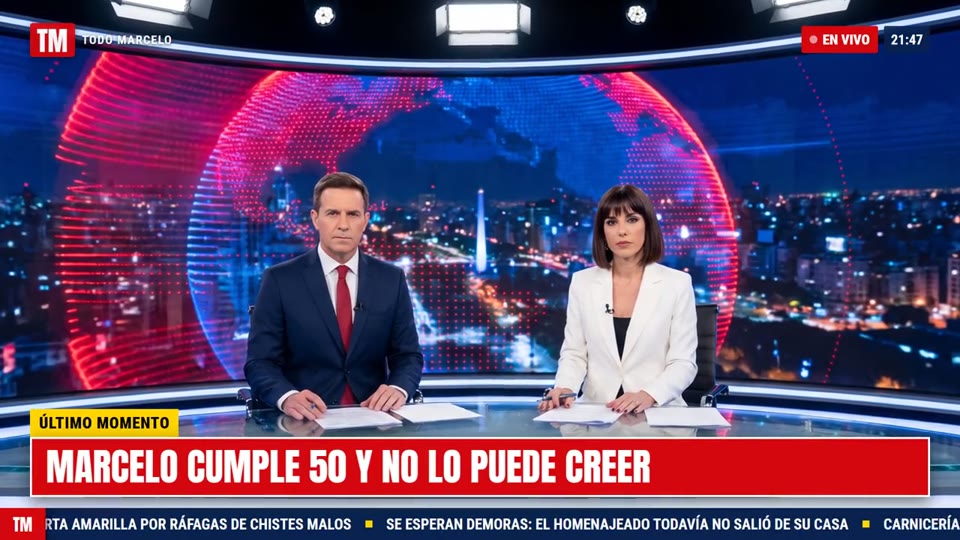 El Estudio, en el video