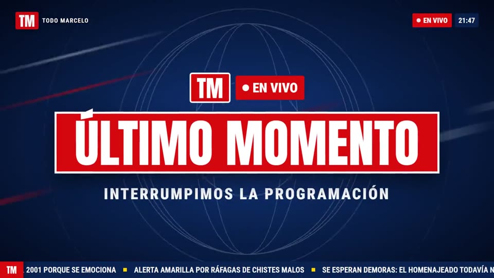 Último Momento, en el video