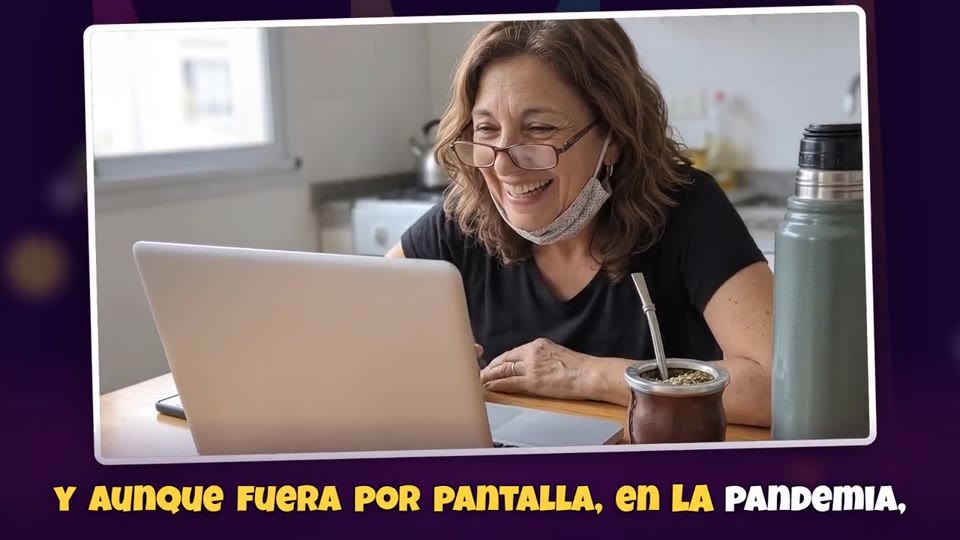La Abuela, en el video