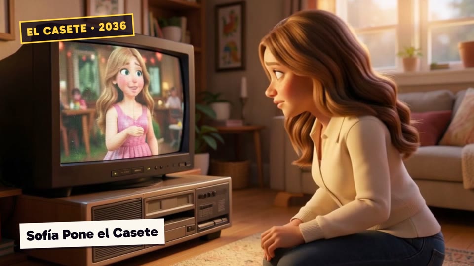 El Casete, en el video