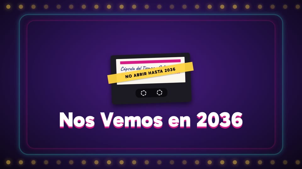 Nos Vemos en 2036, en el video