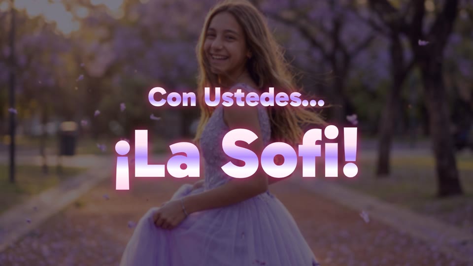 Con Ustedes, en el video