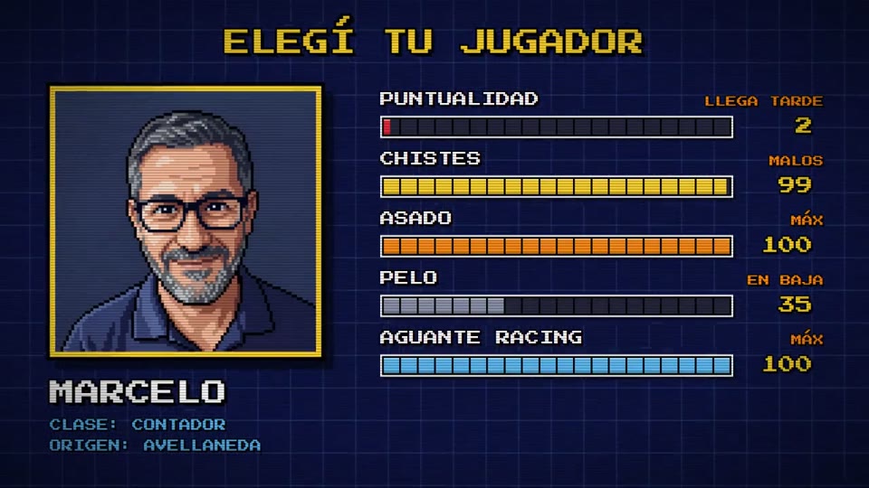 Elegí tu Jugador, en el video