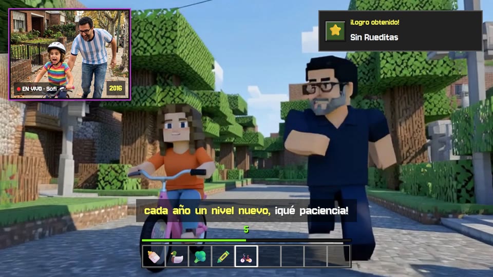 Sin Rueditas, en el video