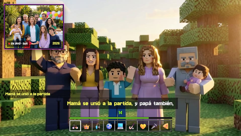 Se Unió a la Partida, en el video