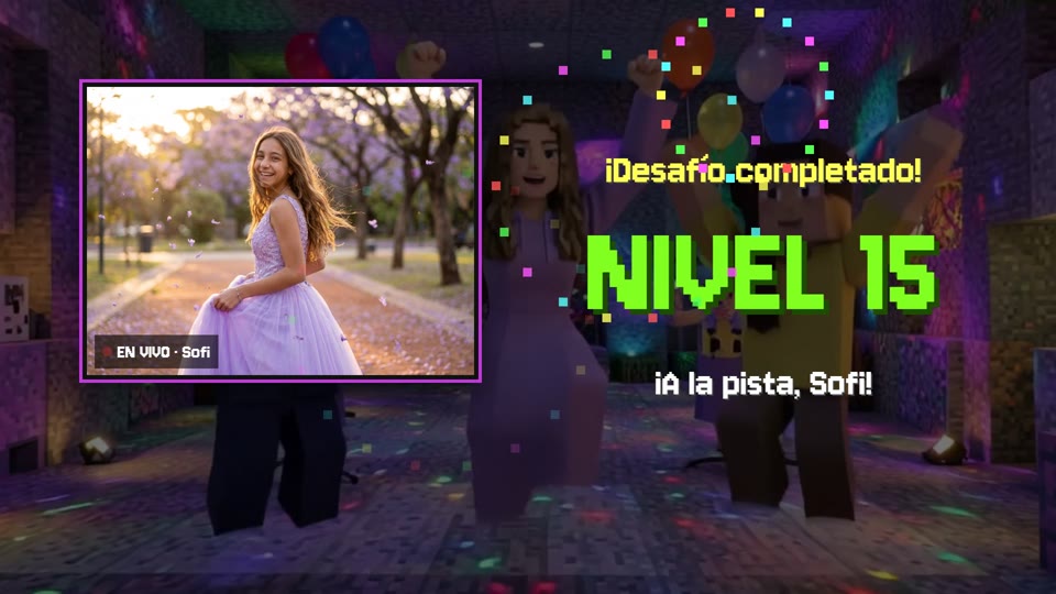 Nivel 15, en el video